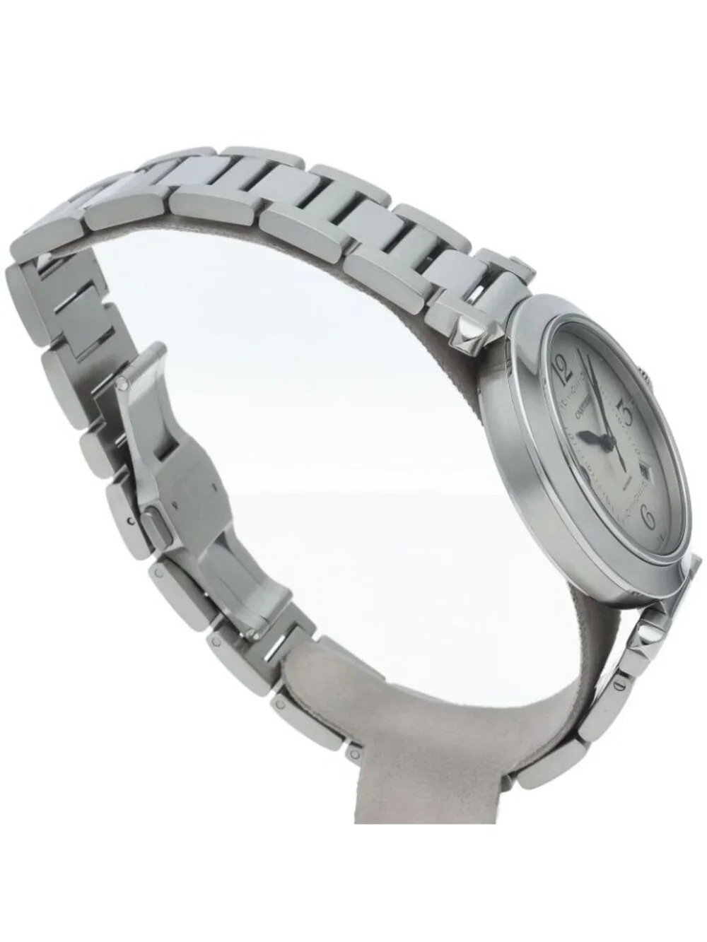 Cartier Pasha de Cartier Watch 41 Band SS Silver Polished